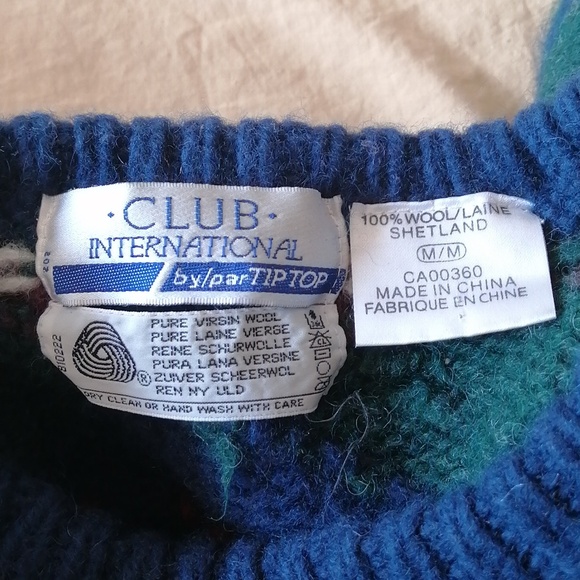 Shetland wool sweater - Picture 2 of 4